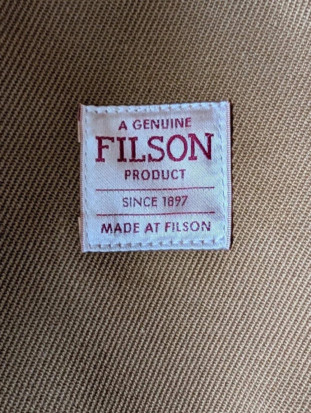 nwt FILSON pullman bag rugged twill duffel